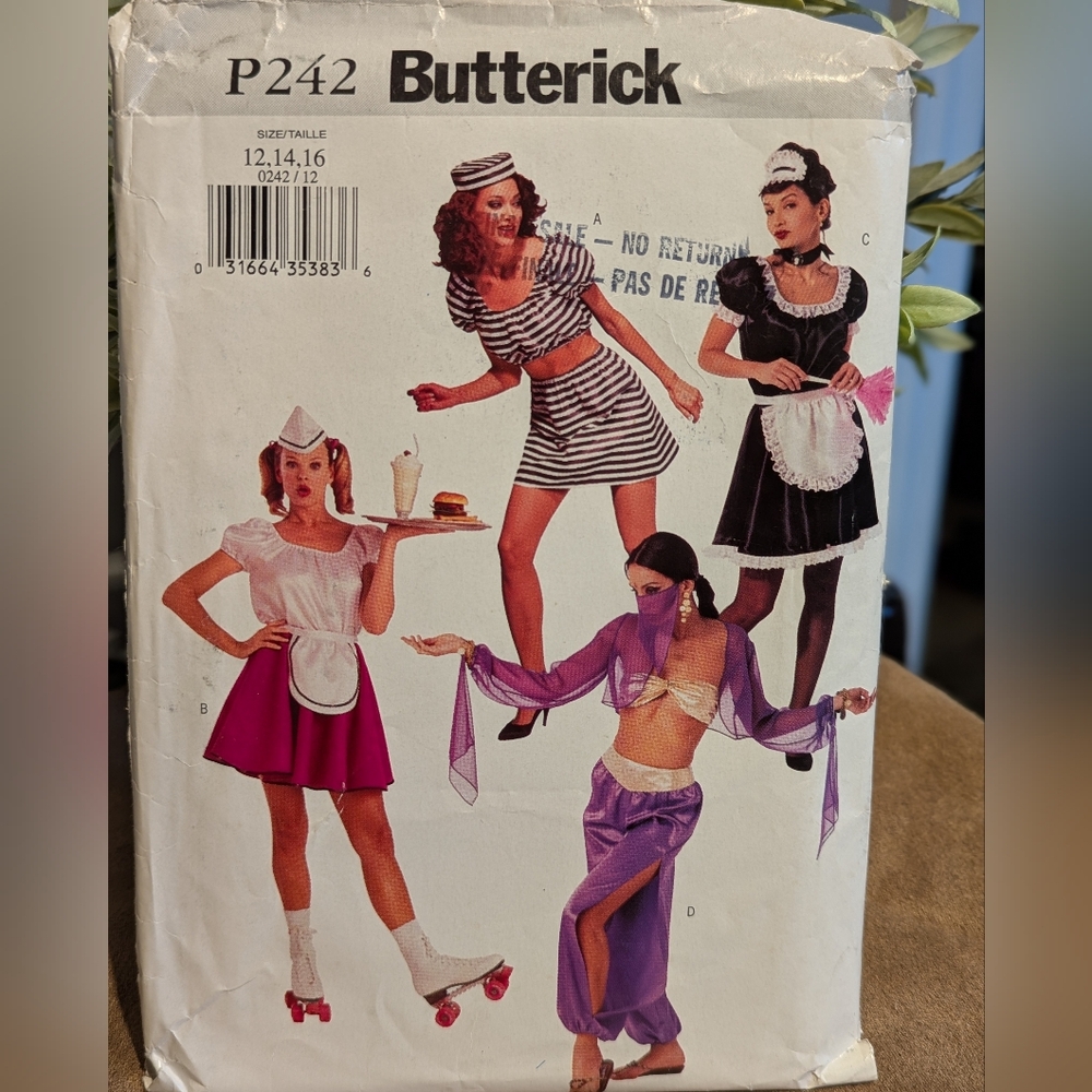 Butterick Women's Costume Pattern